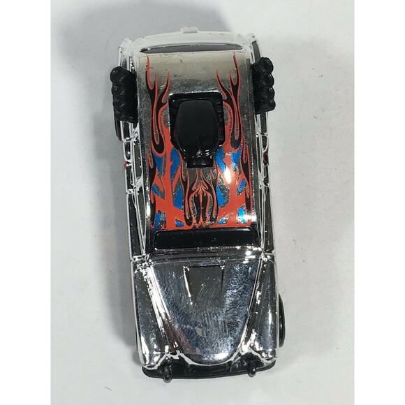 Hot Wheels 2006 Cockney Cab II Chrome Union Jack HW Chrome Burnerz Malaysia #2 - Picture 4 of 6